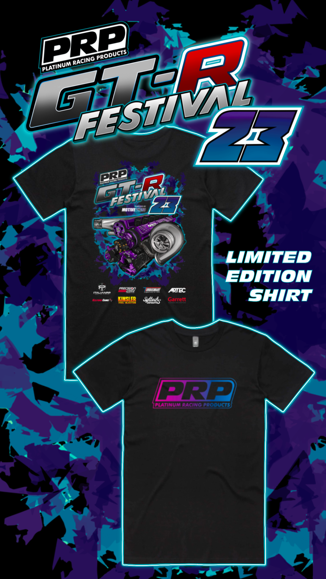 PRP Limited Edition 2023 GT-R Festival Shirt