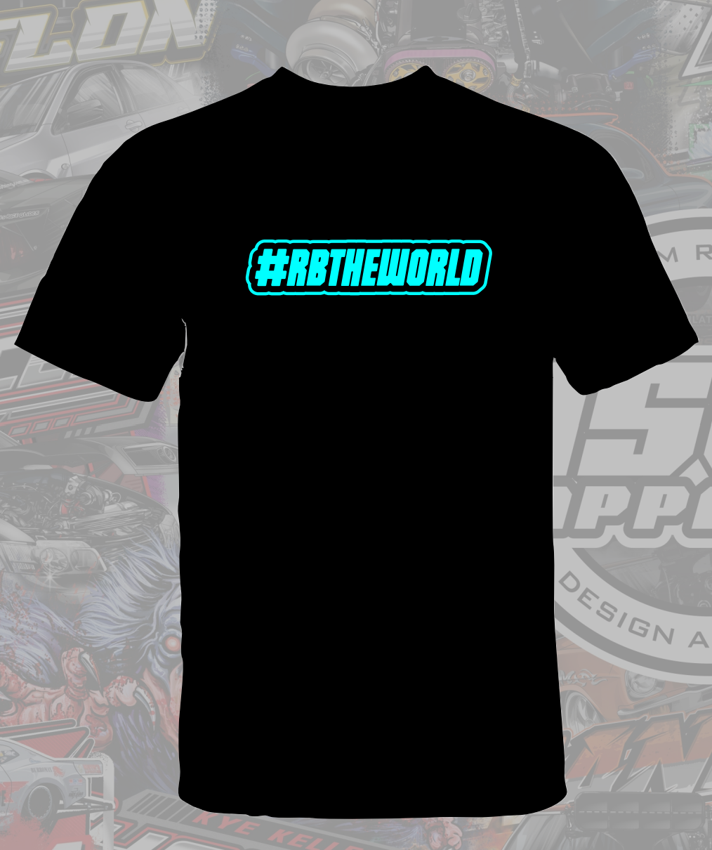 RB THE WORLD T-SHIRT - BRAND NEW!- *3 COLOURWAYS AVAILABLE*