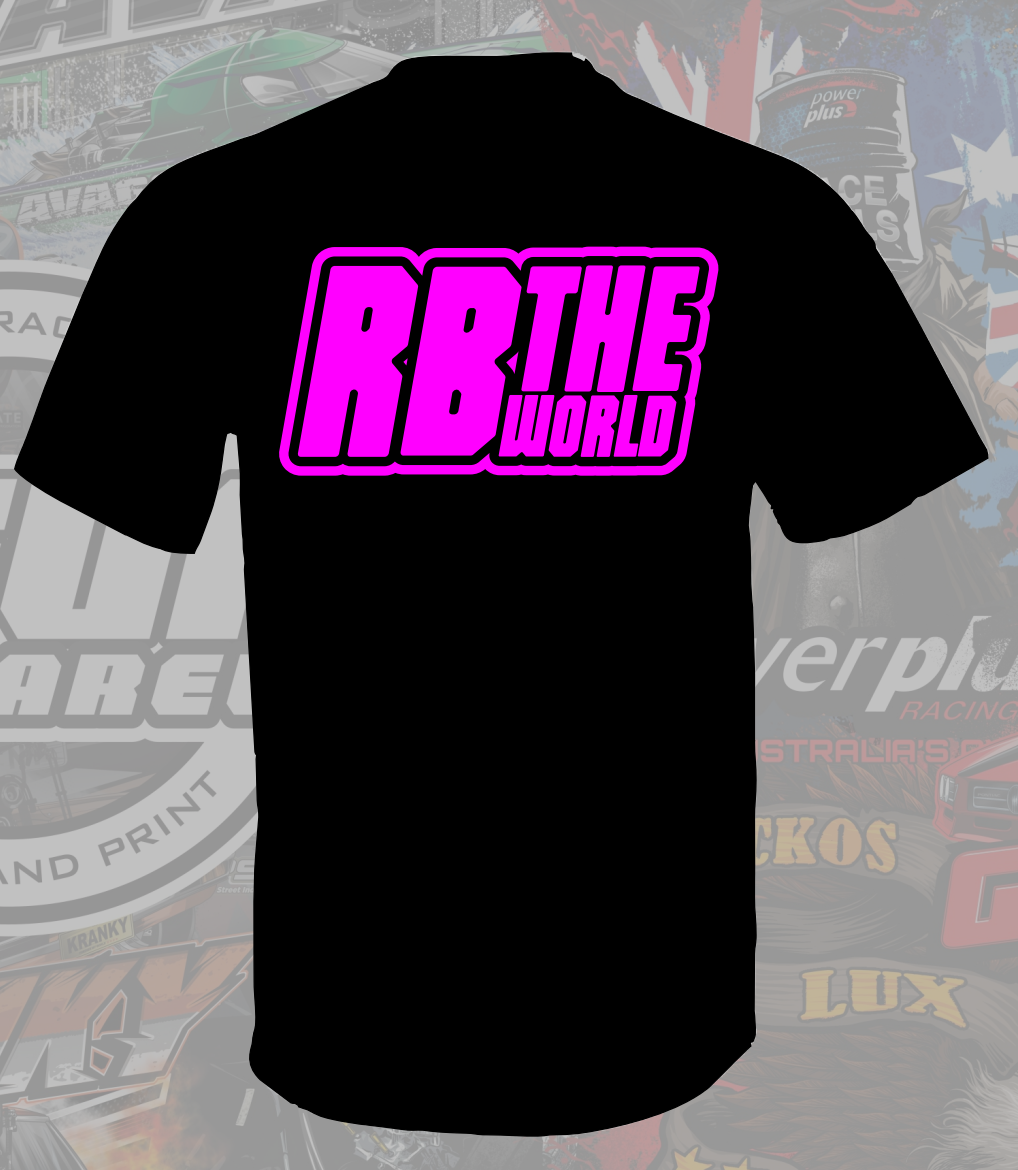 RB THE WORLD T-SHIRT - BRAND NEW!- *3 COLOURWAYS AVAILABLE*
