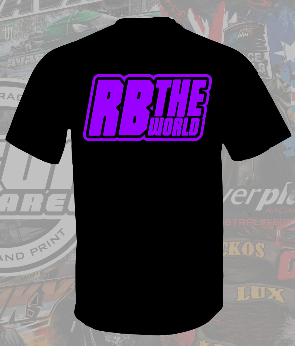 RB THE WORLD T-SHIRT - BRAND NEW!- *3 COLOURWAYS AVAILABLE*