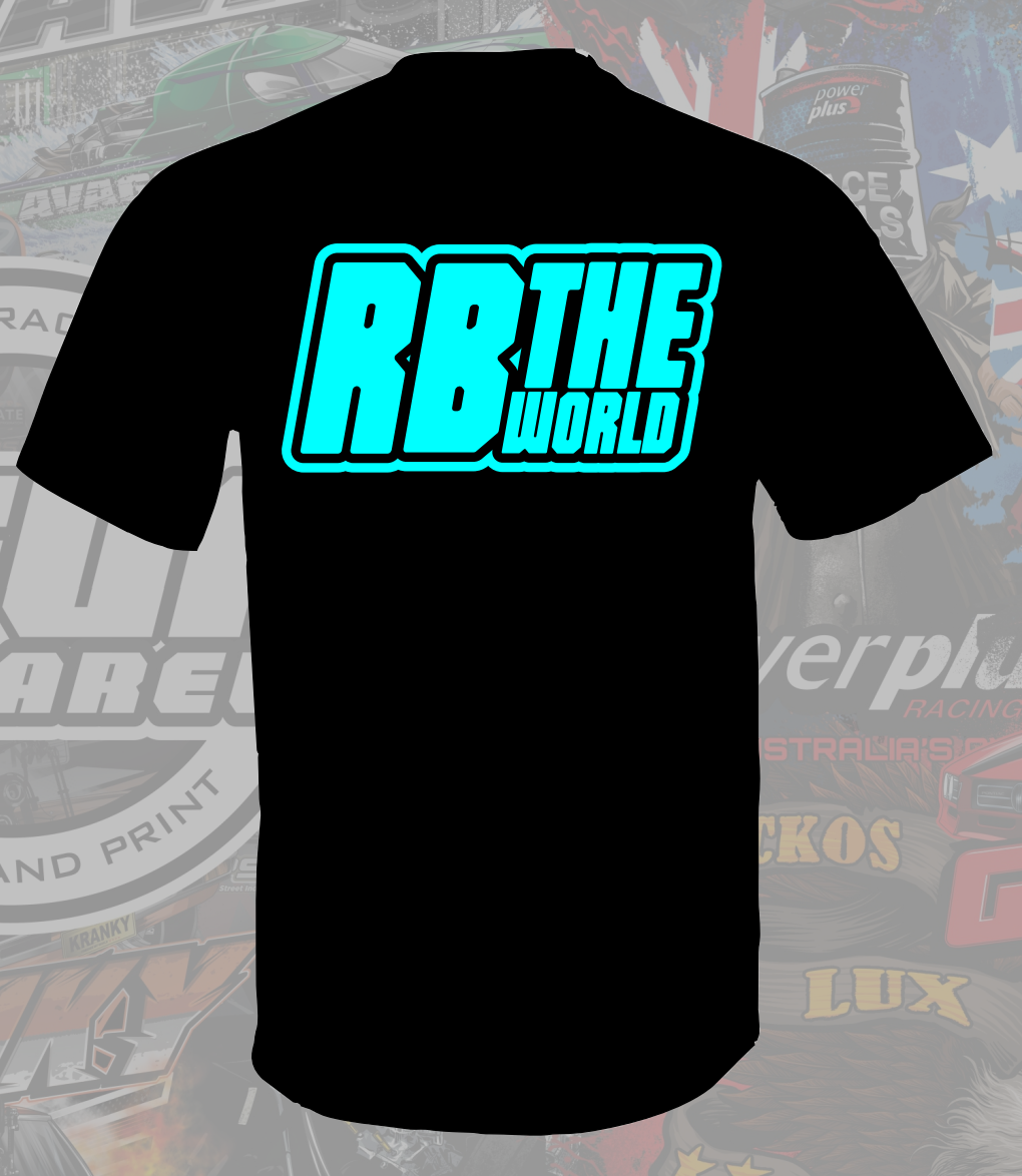 RB THE WORLD T-SHIRT - BRAND NEW!- *3 COLOURWAYS AVAILABLE*