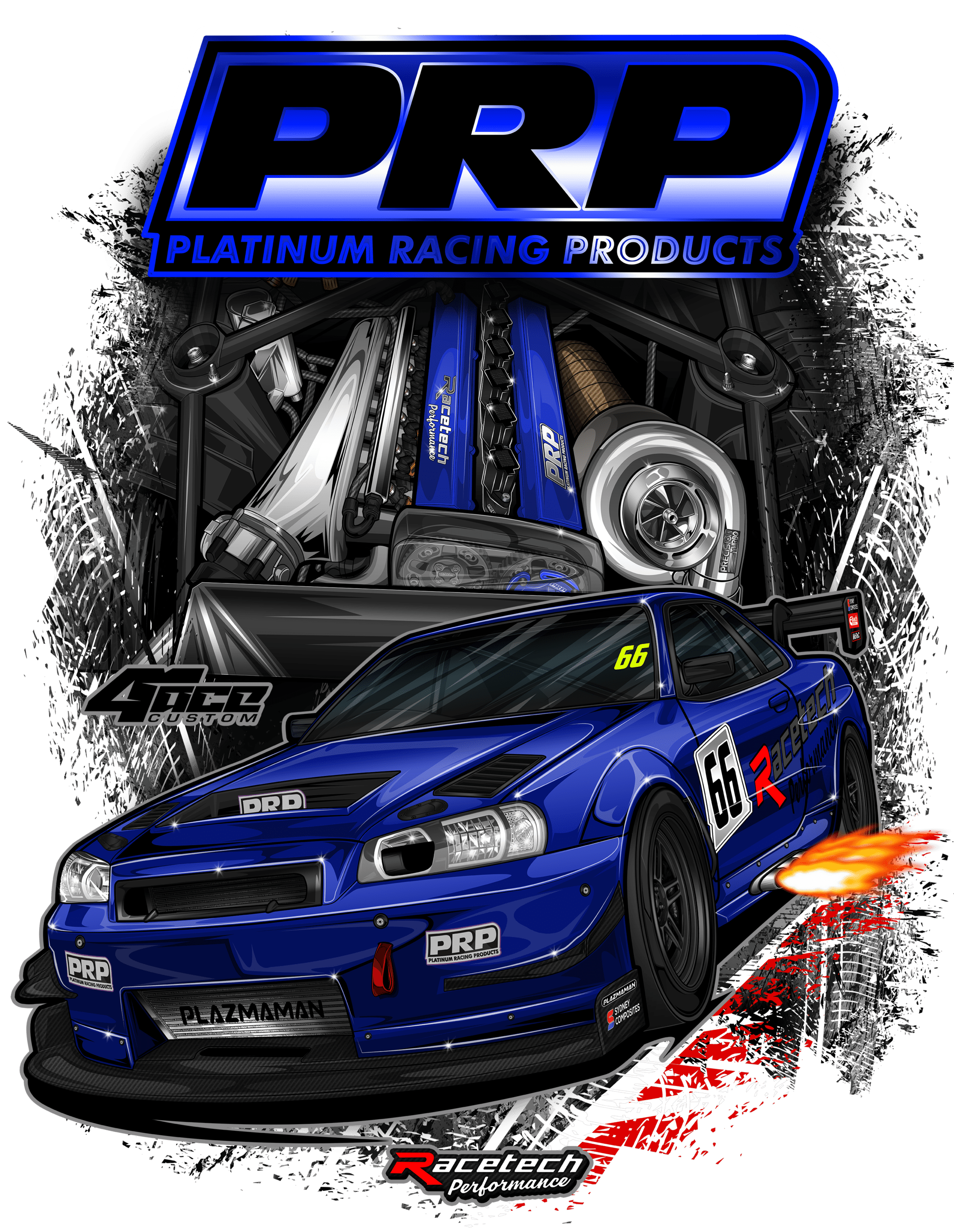 PRP Racetech Performance GT-R Hoodie